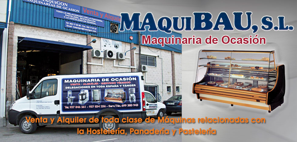 Maquibau Maquinaria Proveedores Suministros Hostelería Málaga