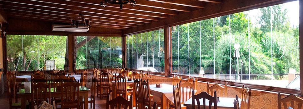 NeoGlass Cortinas de Cristal Proveedores Suministros Hostelería Málaga