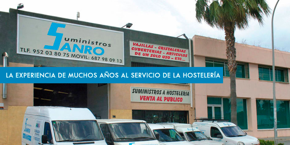 Suministros Sanro Proveedores Suministros Hostelería Málaga